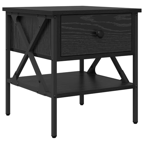 Rantry Nachttisch Schwarze Eiche 40x42x45 cm Holzwerkstoff Nightstand Model871226 Rantry Nachttisch Schwarze Eiche 40x42x45 cm Holzwerkstoff Nightstand Model871226 von Rantry