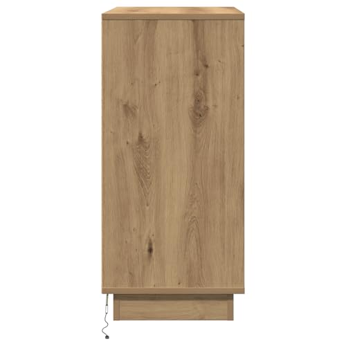Rantry Nachttisch mit LED Artisan Eiche 71x34,5x75 cm Holzwerkstoff Nightstand Model869641 Rantry Nachttisch mit LED Artisan Eiche 71x34,5x75 cm Holzwerkstoff Nightstand Model869641 von Rantry