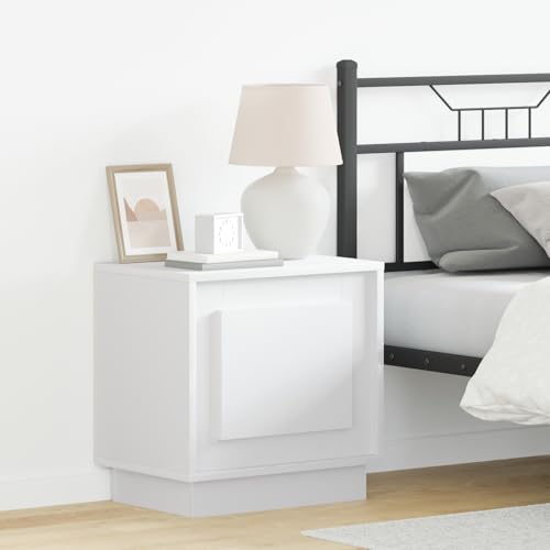 Rantry Nachttische mit LED-Lichtern 2 Stück Weiß 44x34,5x45 cm Nightstand Model869563 Rantry Nachttische mit LED-Lichtern 2 Stück Weiß 44x34,5x45 cm Nightstand Model869563 von Rantry