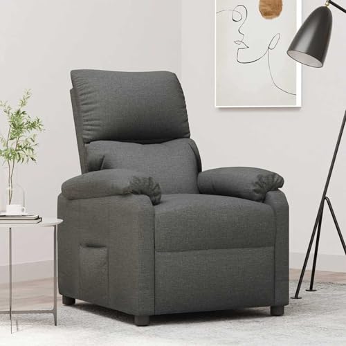 Rantry Relaxsessel Dunkelgrau Stoff Loungesessel Model340178 von Rantry