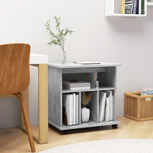 Rantry Rollschrank Betongrau 60x45x60 cm Holzwerkstoff Rollcontainer Model808480 Rantry Rollschrank Betongrau 60x45x60 cm Holzwerkstoff Rollcontainer Model808480 von Rantry