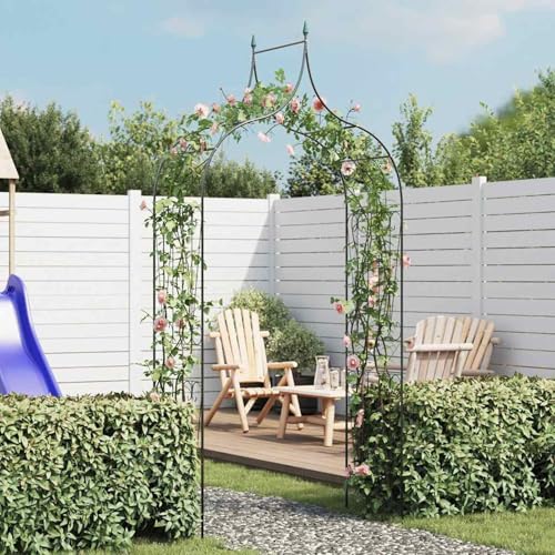 Rantry Rosenbogen mit Deko-Spitzen Dunkelgrün Gartenbogen Model40777 Rantry Rosenbogen mit Deko-Spitzen Dunkelgrün Gartenbogen Model40777 von Rantry