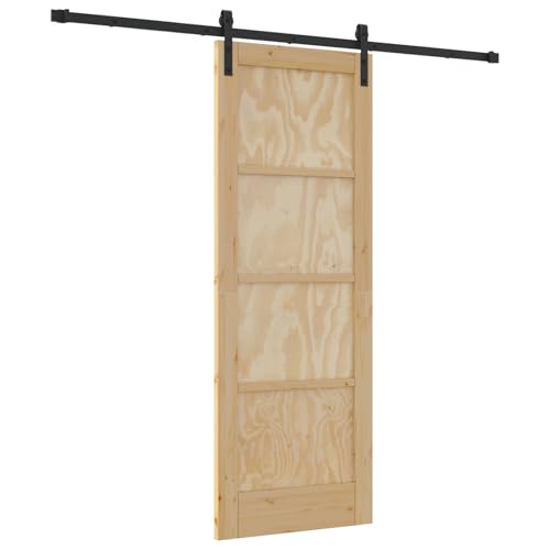 Rantry Schiebetür mit Beschlägeset 73,5x198,5 cm Massivholz Kiefer Sliding Door Falttüren Rantry Schiebetür mit Beschlägeset 73,5x198,5 cm Massivholz Kiefer Sliding Door Falttüren von Rantry
