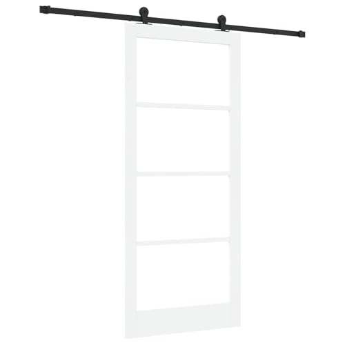 Rantry Schiebetür mit Hardware-Set "ORKDAL" Weiß 93x211 cm Sliding Door Falttüren Rantry Schiebetür mit Hardware-Set "ORKDAL" Weiß 93x211 cm Sliding Door Falttüren von Rantry