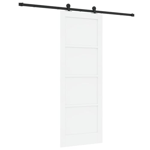 Rantry Schiebetür mit Hardware-Set 'ORKDAL'Weiß Massivholz Kiefer Sliding Door Falttüren Rantry Schiebetür mit Hardware-Set 'ORKDAL'Weiß Massivholz Kiefer Sliding Door Falttüren von Rantry