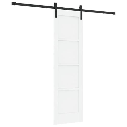 Rantry Schiebetür mit Hardware-Set Weiß 61x198,5 cm Massivholz Kiefer Sliding Door Falttüren Rantry Schiebetür mit Hardware-Set Weiß 61x198,5 cm Massivholz Kiefer Sliding Door Falttüren von Rantry
