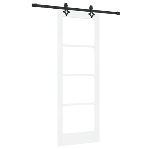 Rantry Schiebetür mit Montagesatz Weiß 73,5x198,5 cm Massivholz Kiefer Sliding Door Falttüren Rantry Schiebetür mit Montagesatz Weiß 73,5x198,5 cm Massivholz Kiefer Sliding Door Falttüren von Rantry
