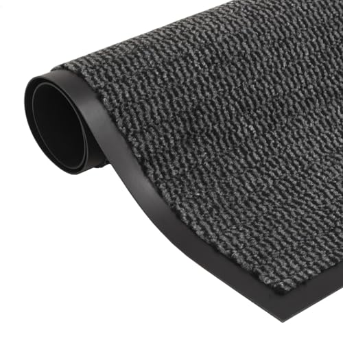 Rantry Schmutzfangmatte Rechteckig Getuftet 40x60 cm Anthrazit Staubentfernungspad Model132702 von Rantry