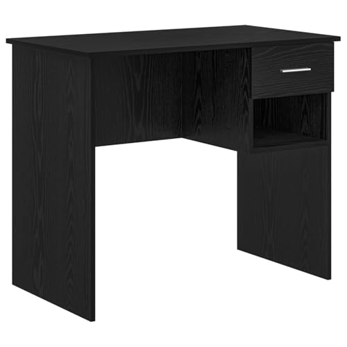 Rantry Schreibtisch mit Lagerung Schwarze Eiche 90x49.5x75 cm Verleimtes Holz PC Tisch Model869267 Rantry Schreibtisch mit Lagerung Schwarze Eiche 90x49.5x75 cm Verleimtes Holz PC Tisch Model869267 von Rantry