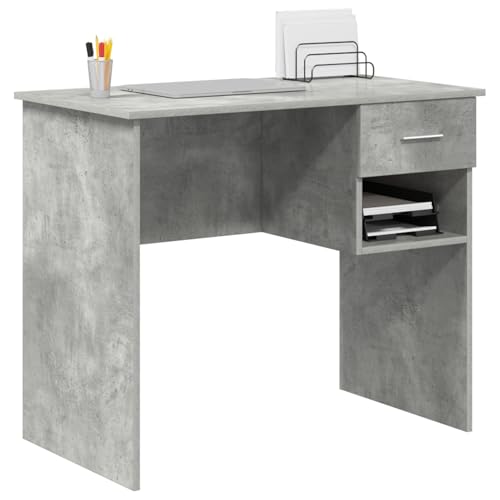 Rantry Schreibtisch mit Stauraum Betongrau 90x49,5x75 cm Engineering Holz PC Tisch Model869269 Rantry Schreibtisch mit Stauraum Betongrau 90x49,5x75 cm Engineering Holz PC Tisch Model869269 von Rantry