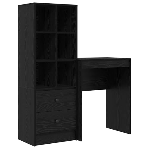 Rantry Schreibtisch mit Stauraum schwarzes Eichenholz PC Tisch Model3337298 Rantry Schreibtisch mit Stauraum schwarzes Eichenholz PC Tisch Model3337298 von Rantry