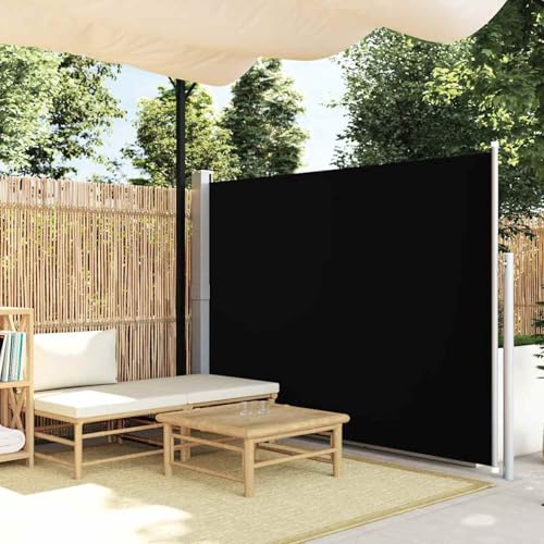 Rantry Seitenmarkise 160x300 cm Schwarz Markise Model40809 von Rantry