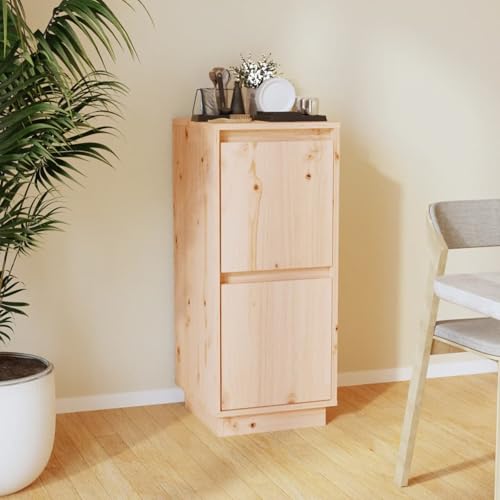 Rantry Sideboard 31,5x34x75 cm Massivholz Kiefer Anrichte Model813380 von Rantry