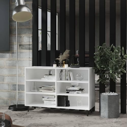 Rantry Sideboard Weiß 103,5x35x70 cm Holzwerkstoff Anrichte Model806040 von Rantry