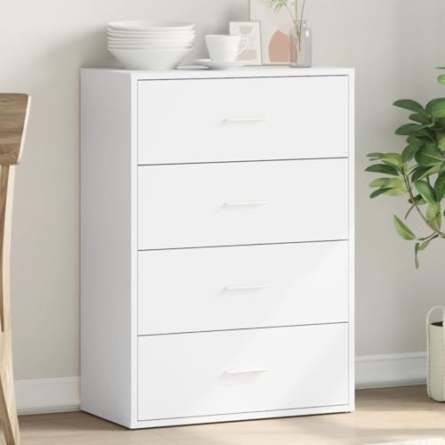Rantry Sideboard Weiß 60x31x84 cm Holzwerkstoff Anrichte Model840499 von Rantry
