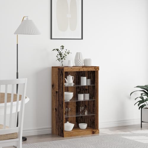 Rantry Sideboard mit LED-Leuchten Altholz 60,5x37x100 cm Schrank Wohnzimmer Model863045 Rantry Sideboard mit LED-Leuchten Altholz 60,5x37x100 cm Schrank Wohnzimmer Model863045 von Rantry