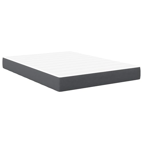 Rantry Taschenfederkern-Matratze Dunkelgrau Mittel 140x190x20 cm Stoff Federkernmatratze Model42008287 von Rantry