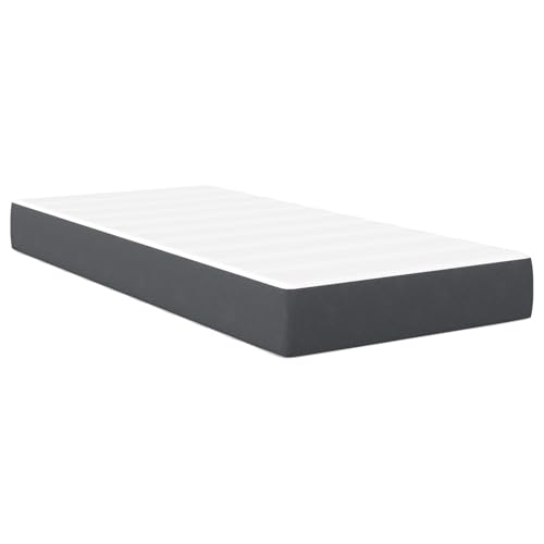 Rantry Taschenfederkernmatratze Dunkelgrau Medium 80x200x20 cm Federkernmatratze Model42008257 von Rantry