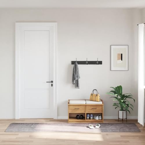 Rantry Teppich Waschbar 80x300 cm Grau rutschfest Carpet Model337959 Rantry Teppich Waschbar 80x300 cm Grau rutschfest Carpet Model337959 von Rantry