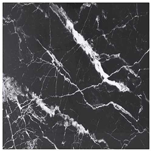 Rantry Tischplatte Schwarz 60x60cm 6mm gehärtetes Glas mit Marmor Design Ersatztischplatte Tischplatte Schreibtisch Desktop Arbeitsplatte Tischplatte Rantry Tischplatte Schwarz 60x60cm 6mm gehärtetes Glas mit Marmor Design Ersatztischplatte Tischplatte Schreibtisch Desktop Arbeitsplatte Tischplatte von Rantry