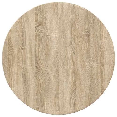 Rantry Tischplatte Sonoma Eiche 70 x 70 x 1.5 cm Holzwerkstoff Desktop Möbelzubehör Model880413 von Rantry