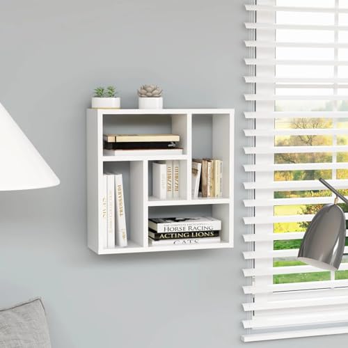 Rantry Wandregal Weiß 45,1x16x45,1 cm Holzwerkstoff Leiste Model802948 Rantry Wandregal Weiß 45,1x16x45,1 cm Holzwerkstoff Leiste Model802948 von Rantry