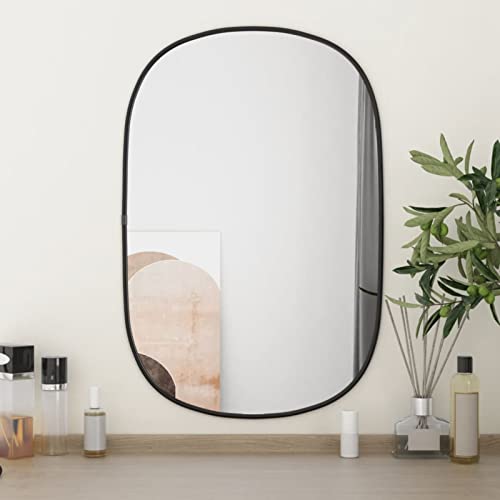 Rantry Wandspiegel Schwarz 60 x 40 cm, Möbeldekor Badezimmerspiegel, Vanity Spiegel, Badezimmerspiegel Wandspiegel Rantry Wandspiegel Schwarz 60 x 40 cm, Möbeldekor Badezimmerspiegel, Vanity Spiegel, Badezimmerspiegel Wandspiegel von Rantry