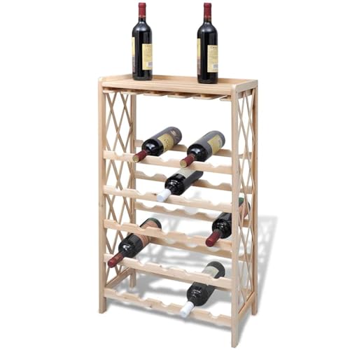 Rantry Weinregal für 25 Flaschen Massivholz Tanne Wine Rack Model241068 Rantry Weinregal für 25 Flaschen Massivholz Tanne Wine Rack Model241068 von Rantry
