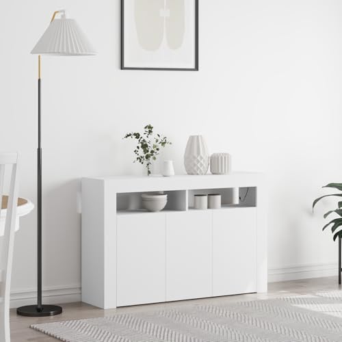 Rantry Weißer Sideboard Weiß Engineered Wood 116 x 30 x 75 cm Modern Schrank Wohnzimmer Model3333876 Rantry Weißer Sideboard Weiß Engineered Wood 116 x 30 x 75 cm Modern Schrank Wohnzimmer Model3333876 von Rantry