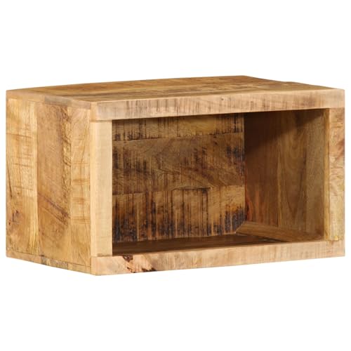 Rantry wandmontierter Nachttisch 40x30x25 cm Massivholz Rohes Mango Nightstand Model374095 Rantry wandmontierter Nachttisch 40x30x25 cm Massivholz Rohes Mango Nightstand Model374095 von Rantry