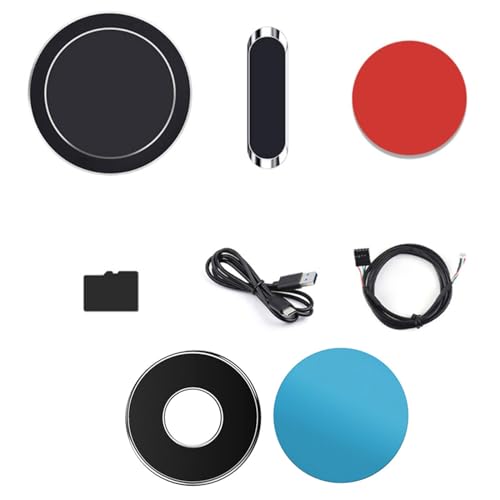2,1/2,8 Zoll runder LCD-Computermonitor USB Typ C Sekundärbildschirm Flüssiger LCD-Bildschirm für PC CPU GPU Computer Sekundärbildschirm für Computer USB-Monitor von Ranuw