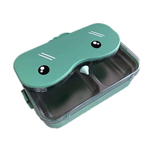 Kinder Japanischer Stil Edelstahl Lunchbox mit Trennwand Picknick Brot Sandwich Lebensmittelbox Mikrowellengeeignet Auslaufsicher Thermo Lunchbox Kinder Brotdose Kinder Lunchbox Kinder mit von Ranuw