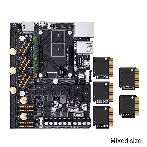 Manta E3EZ Silent Control Board ARM Cortex M0+Serie STM32G0B1RE Chip + EZ2209 5 Schrittmotoren Upgrade Kit Hochleistungs Manta E3EZ + 5-teiliges EZ2209-Kit Für Ender-3 von Ranuw
