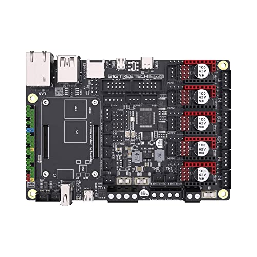 Manta M5P V1.0 32-Bit Steuerplatine Unterstützt 5 Schritttreiber Geeignet Für CB1 3D Drucker Motherboards TMC2209 TMC5160 32-Bit Steuerplatine von Ranuw