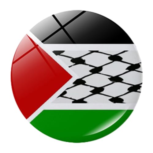 Palästina Kühlschrankmagnet 3D Reise Souvenir Kühlschrank Dekoration Magnetaufkleber Handwerk Sammlung Aufkleber Dekorationen Glas Magnet von Ranuw