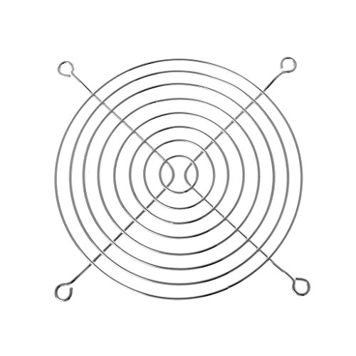 Ranuw Lüfterschutznetz, 12 cm Durchmesser, Eisengitter, Sicherheitsgitter für Computergehäuse-Ventilatoren von Ranuw