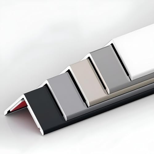 Aluminiumlegierung Eckenschutzprofil 100cm*3 Stück Selbstklebende Winkelleiste & Kantenschutz Für Wände Eckleiste Und Eckprofil Für Stilvolle Sicherheit In Heim & Büro(Sternenhimmel grau,Breite 1.5 cm von Raouoae