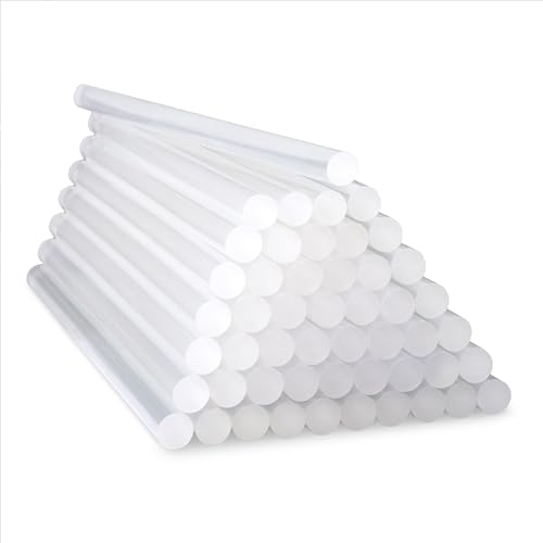 Rapesco 1572 Klebesticks - Klebestäbchen Typ H extra lang 150 x 7mm, 50 Stück von Rapesco