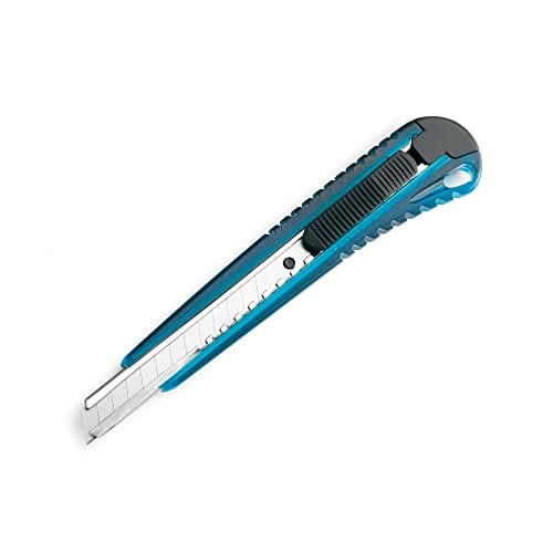 Rapesco RCK001A1 9mm Standard Mehrzweck-Cuttermesser, Violett oder Blau von Rapesco