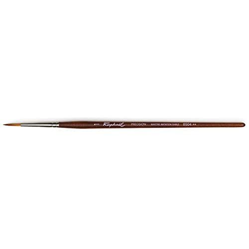 Raphael - Präzisionspinsel für Aquarelle, rund, Nr. 1, künstliches sandfarbenes Marderhaar Raphael - Präzisionspinsel für Aquarelle, rund, Nr. 1, künstliches sandfarbenes Marderhaar von Raphael