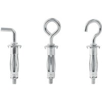 Blisterpackung 12 Stk. Metallspreizdübel ø11x37 Schraube ø5 5001557 Rapid von Rapid