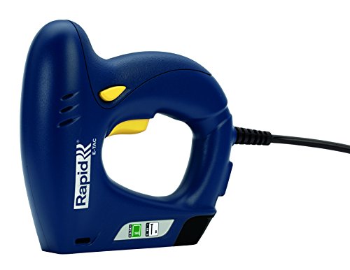 Rapid Elektrotacker E-tac, Tacker für Holz und Folien, Leicht, für Klammern Typ 140, 6-14mm und Nägel Typ 8, 15mm Rapid Elektrotacker E-tac, Tacker für Holz und Folien, Leicht, für Klammern Typ 140, 6-14mm und Nägel Typ 8, 15mm von Rapid