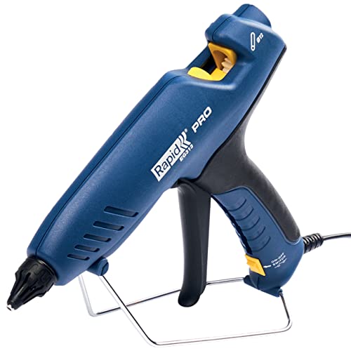 Rapid EG313 Heiβklebepistole, Professionelle Kompakte Klebepistole mit 900 g/Std. und 3 min. Aufheizzeit, zum Fixieren von Kabeln und Befestigen von Zierleisten von Rapid