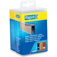 Heftklammern aus verzinktem Flachdraht Nr. 90/40 mm - 1500 Stück - Polypropylen-Box Rapid isaberg - 5000127 von Rapid