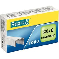 Rapid Heftklammern 12.8 mm 26/6 von Rapid