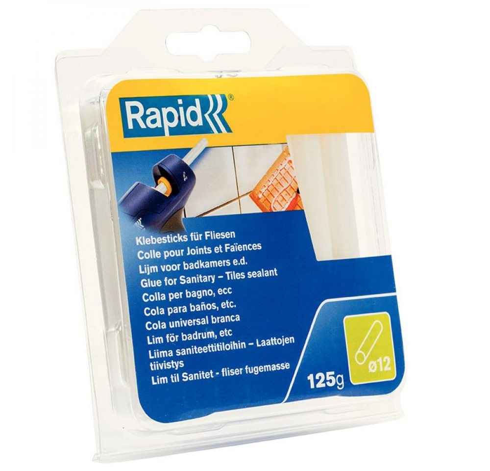 Rapid Heißluftgebläse Rapid Klebesticks Sanitär Weis 125 g 12 mm von Rapid