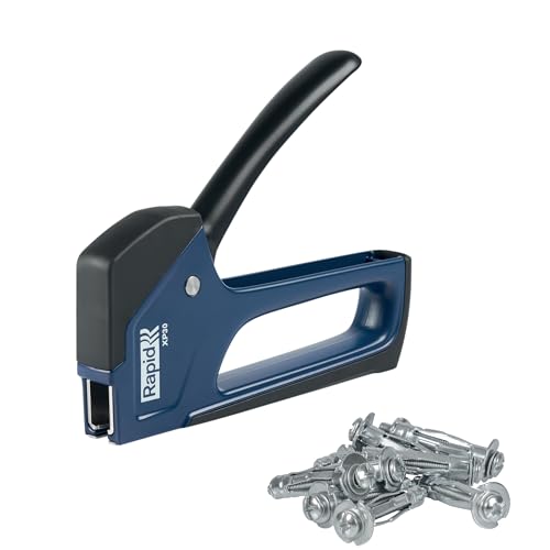 Rapid Hohlraumdübel Zange XP30 im Set mit Metall Hohlraumdübel mit M4 Schraube für einlagige Gipskartonplatten und Gipsfaserplatten (3-13mm), Tragfähigkeit 25 kg, 10 Stück von Rapid