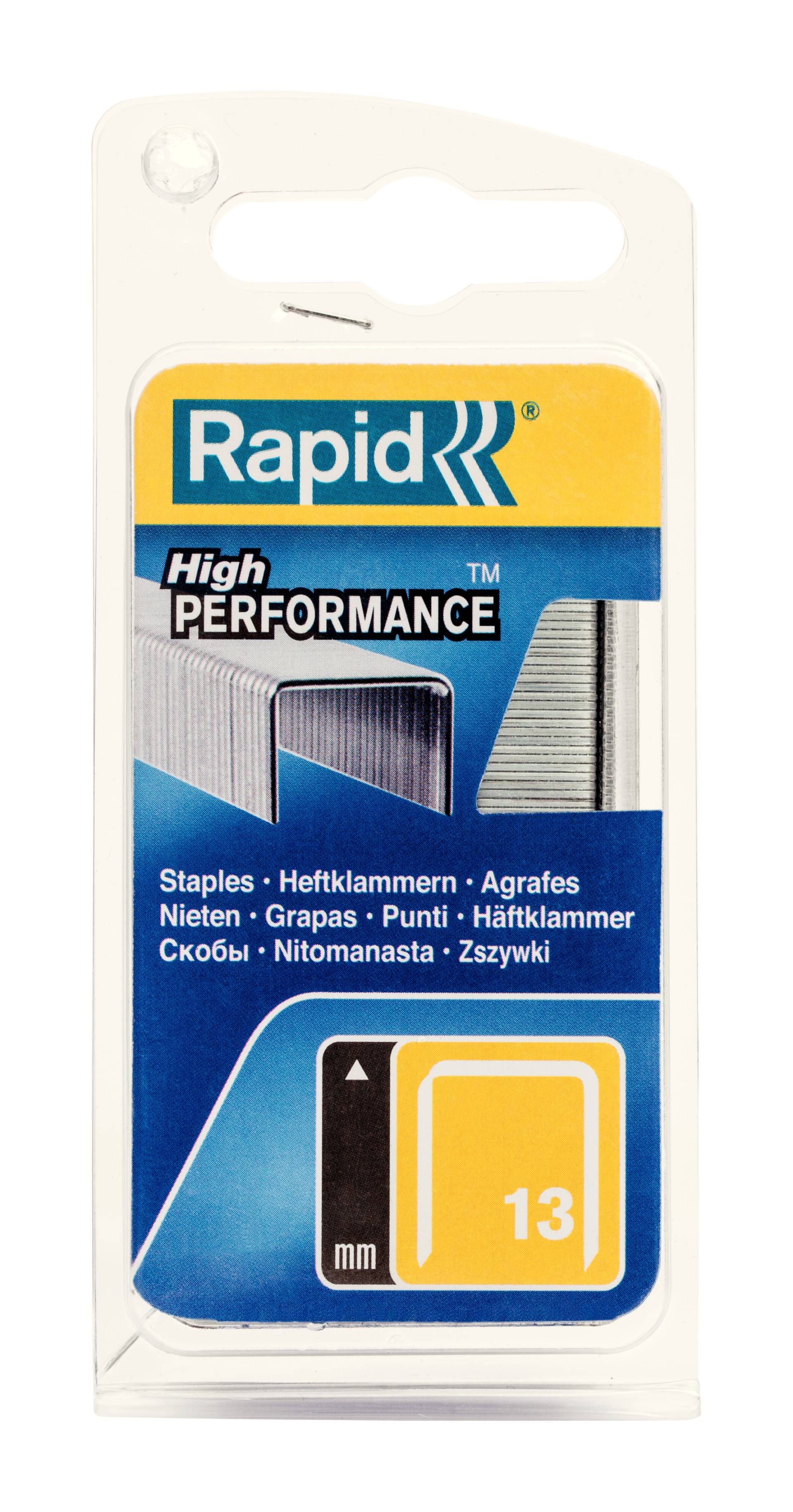 Rapid Klammern Typ 13/6 mm 1.650 Stück Rapid Klammern Typ 13/6 mm 1.650 Stück von Rapid