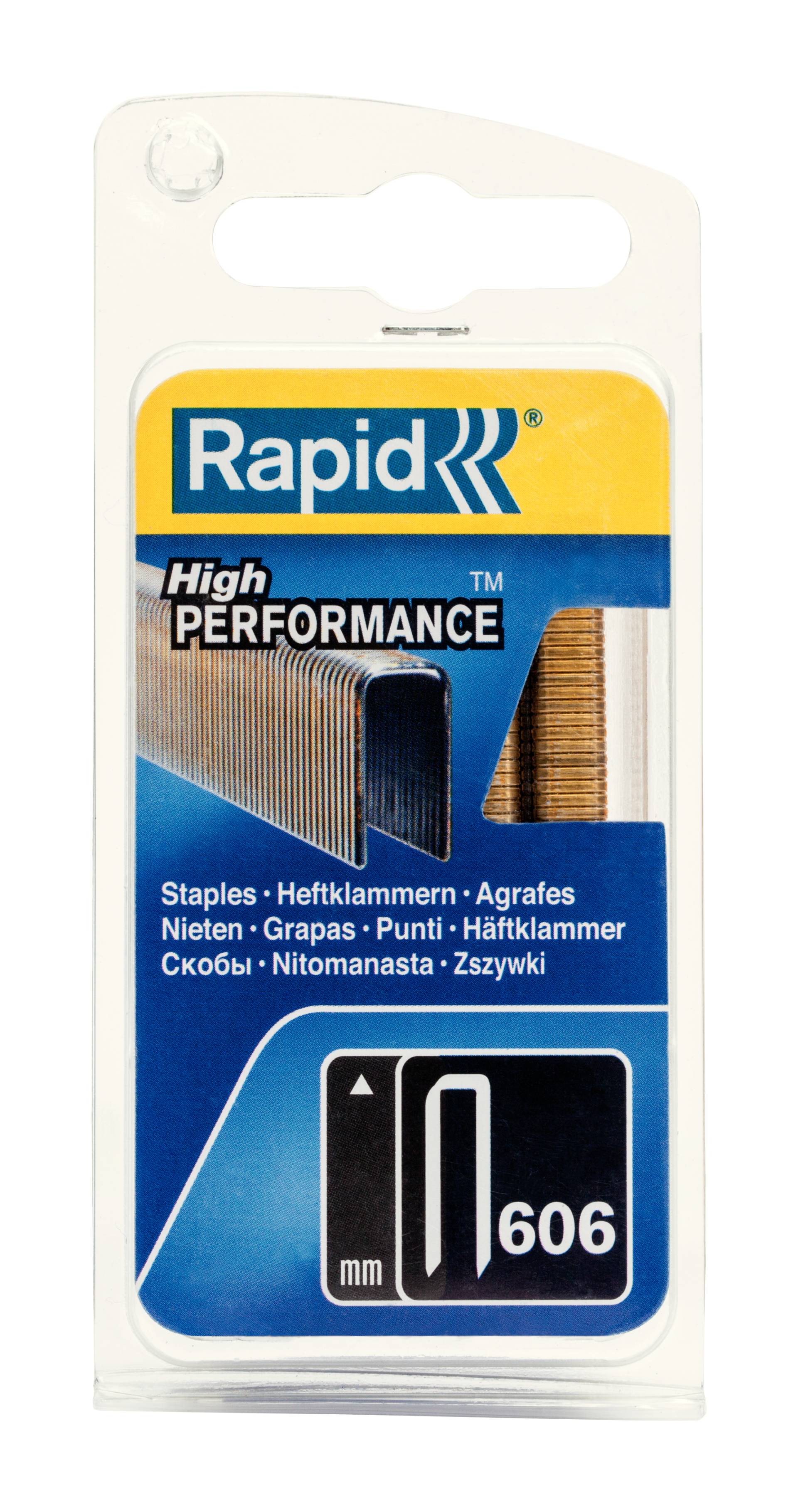 Rapid Klammern Typ 606/15 mm 1.200 Stück Rapid Klammern Typ 606/15 mm 1.200 Stück von Rapid