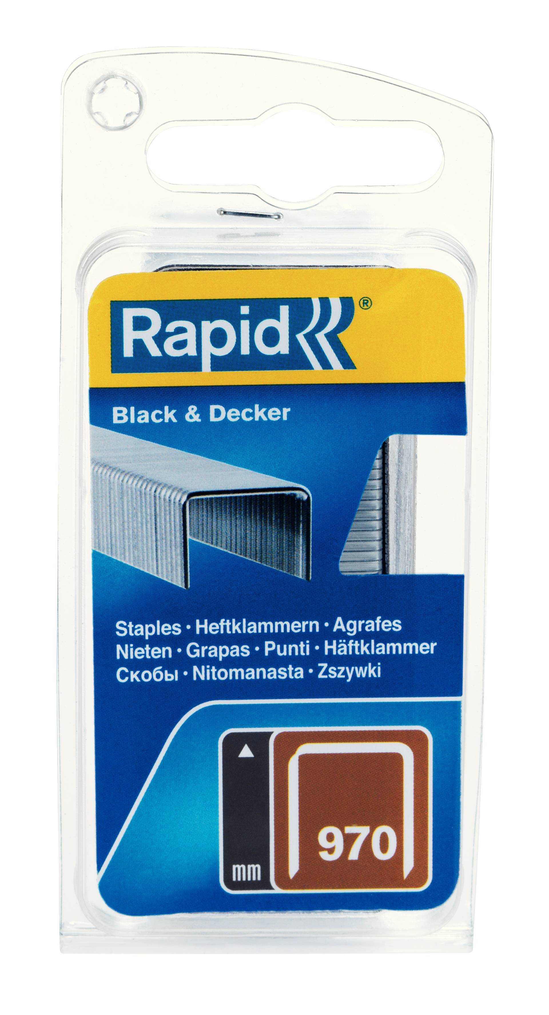 Rapid Klammern Typ 970/6 mm 1.344 Stück Rapid Klammern Typ 970/6 mm 1.344 Stück von Rapid